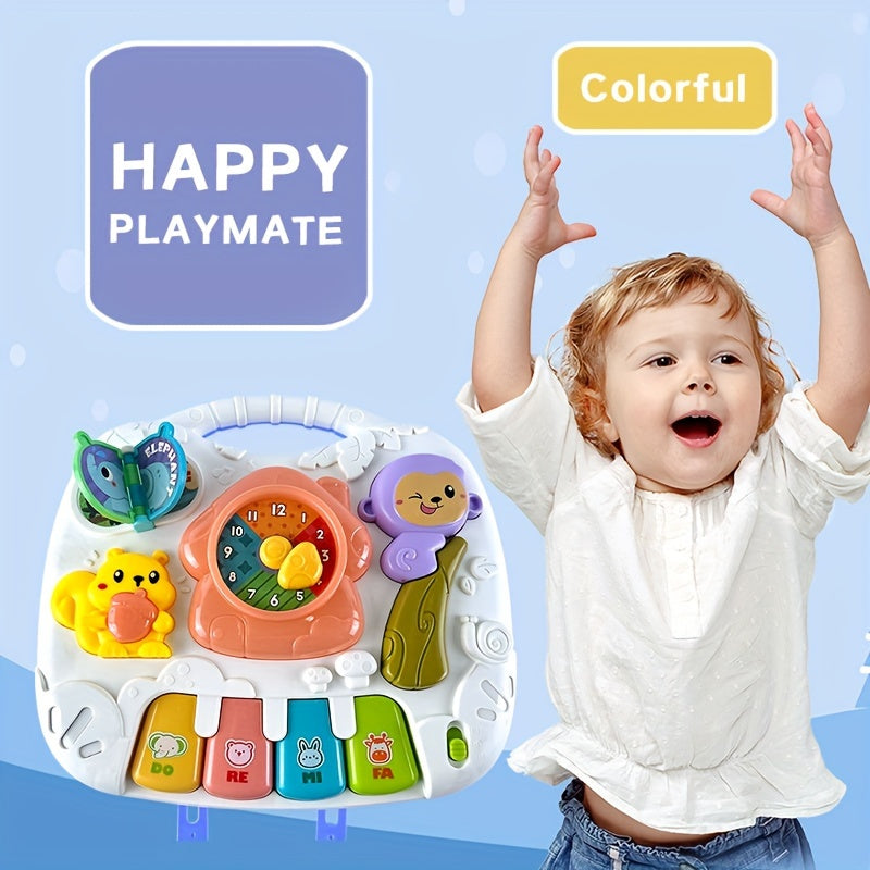 Multi-Functional Early Education Toy Game Table for Infants And Toddlers 18 Months And Up, Sparking Curiosity And Creativity, Music And Lights Enhance Cognitive Development