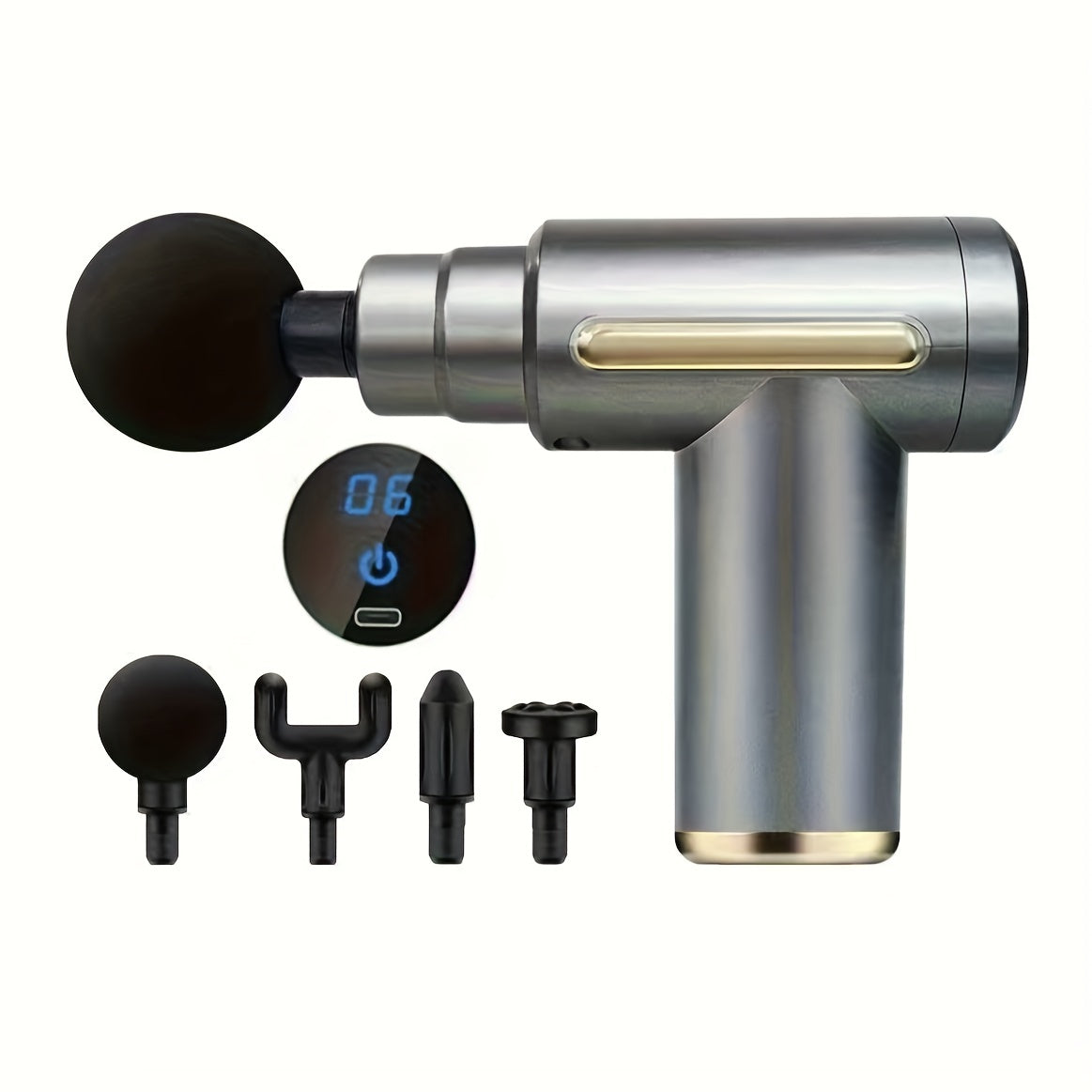 Massage Gun, Deep Tissue Muscle Handheld Percussion Massager, Suitable For Body, Back And Neck Relaxation, Compact And Elegant Design For Women, Holiday Gift