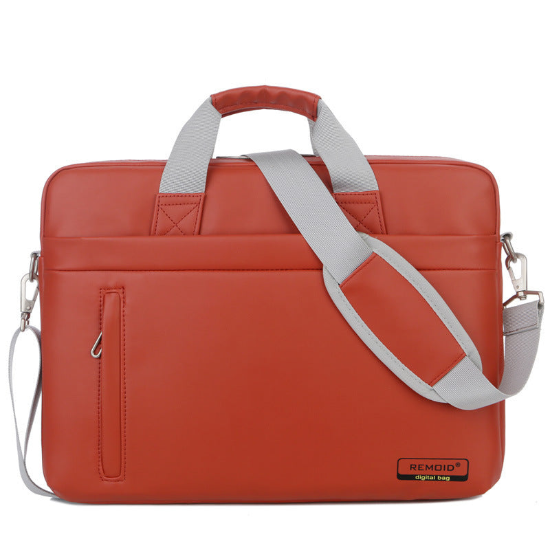 PU Leather Portable Multifunctional Laptop Liner Bag