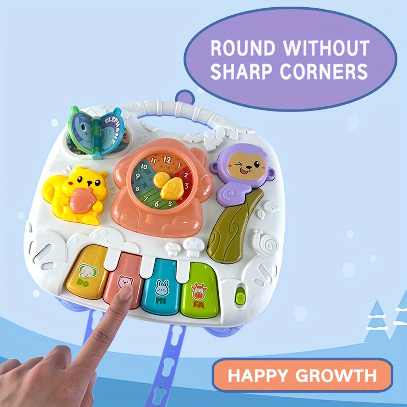 Multi-Functional Early Education Toy Game Table for Infants And Toddlers 18 Months And Up, Sparking Curiosity And Creativity, Music And Lights Enhance Cognitive Development