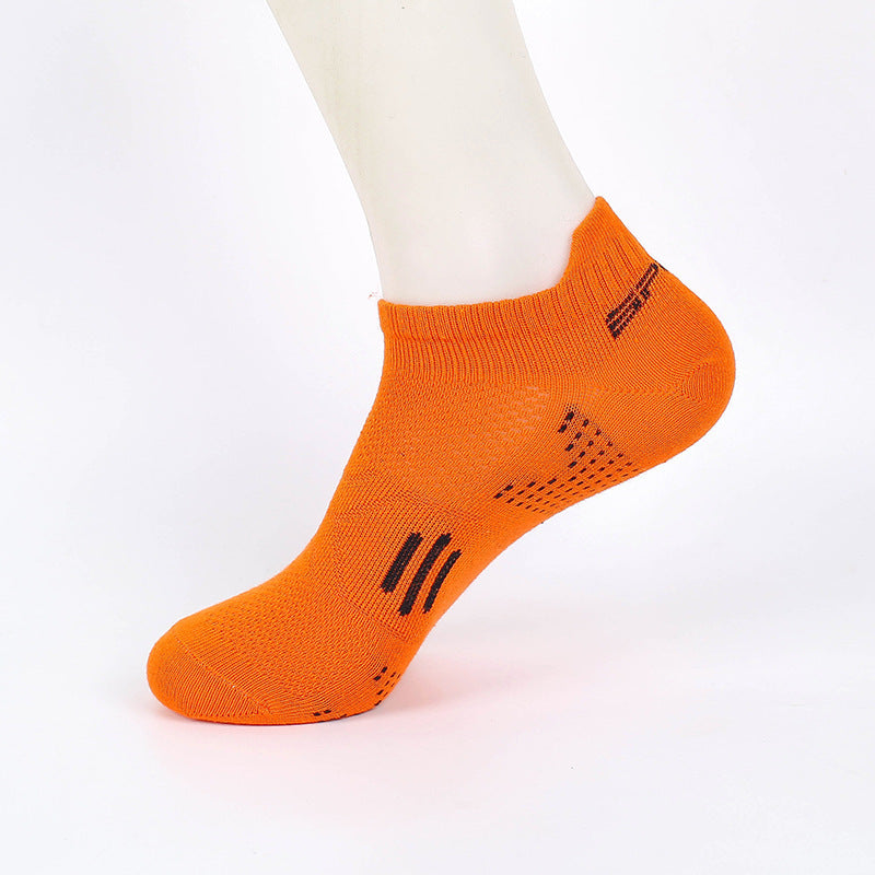 Women's Colorful Mesh Breathable Sweat Absorbing Sports Short Socks