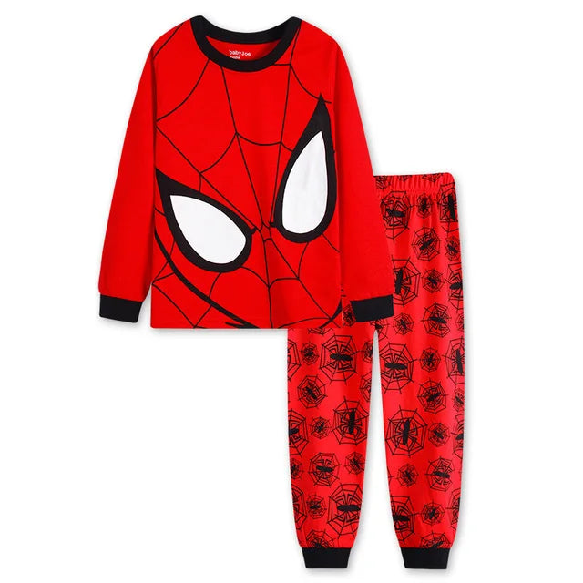 Children's Pajamas Series Pajamas Sets Baby Girls Boys Clothes Pijamas Cartoon Long Sleeve Sleepwear