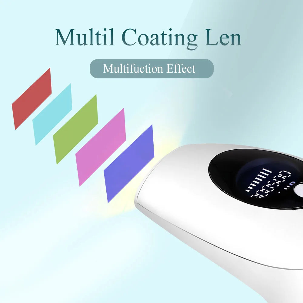 Professional IPL Laser Epilator Women Laser Hair Removal Female Pulsed Light Electric Depilatory Device For Facial Body Bikini