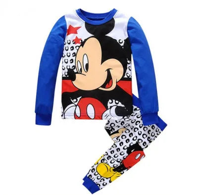Children's Pajamas Series Pajamas Sets Baby Girls Boys Clothes Pijamas Cartoon Long Sleeve Sleepwear