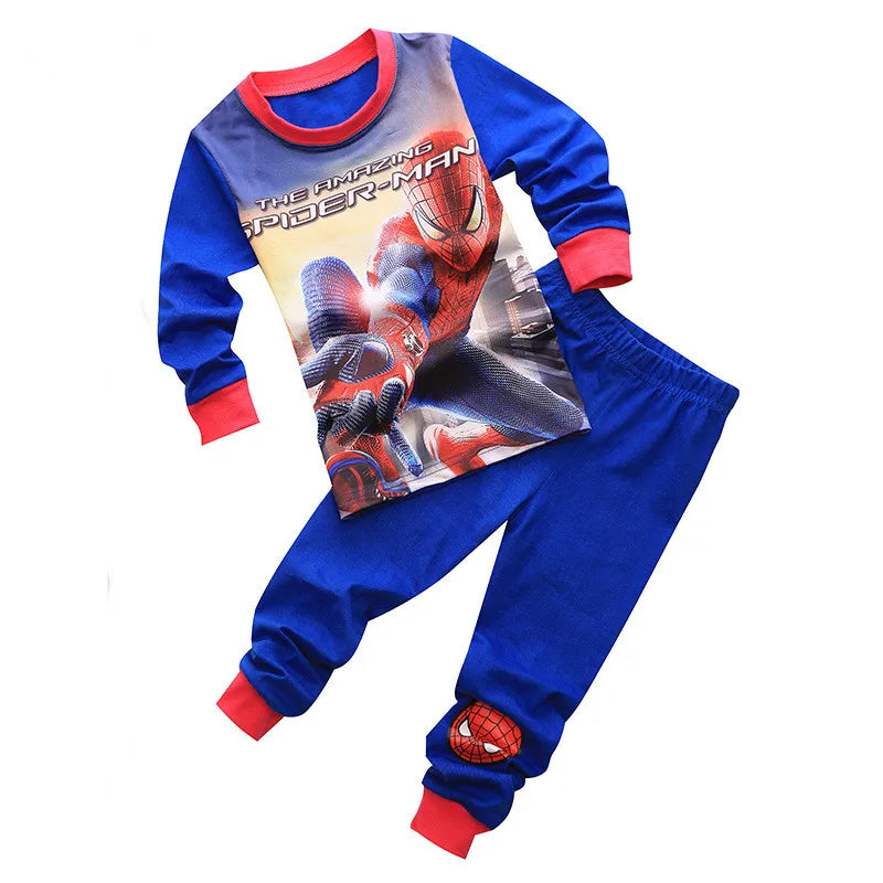 Children's Pajamas Series Pajamas Sets Baby Girls Boys Clothes Pijamas Cartoon Long Sleeve Sleepwear