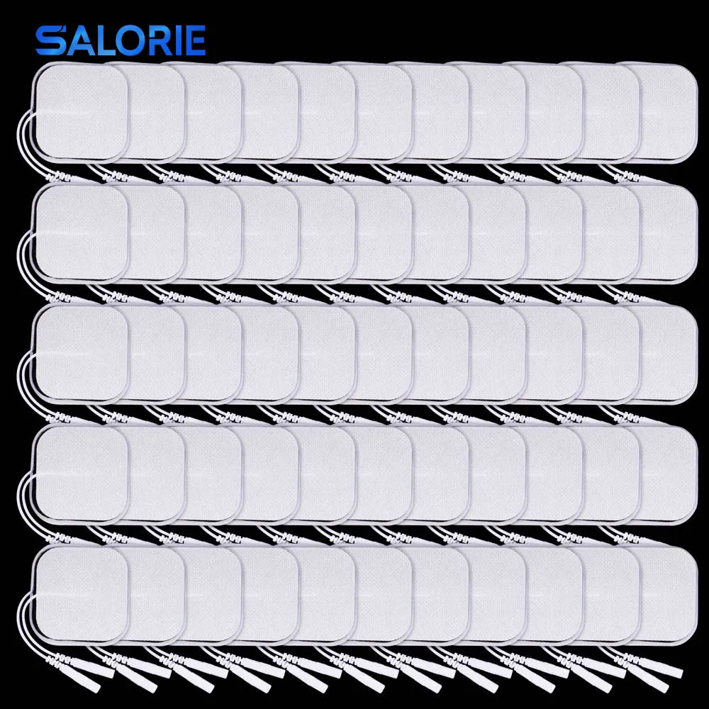 Non Woven Self-adhesive Reusable Replacement Tens Electrodes Pad for EMS Eletric Muscle Stimulator Low Frequency Massager Patch