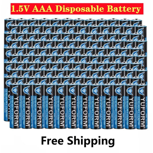 2023NEW 1.5V AAA Disposable Alkaline Dry Battery for Led Light Toy Mp3 Camera Flash Razor CD Player Wireless Mouse Keyboard 8800 mAh Capacity