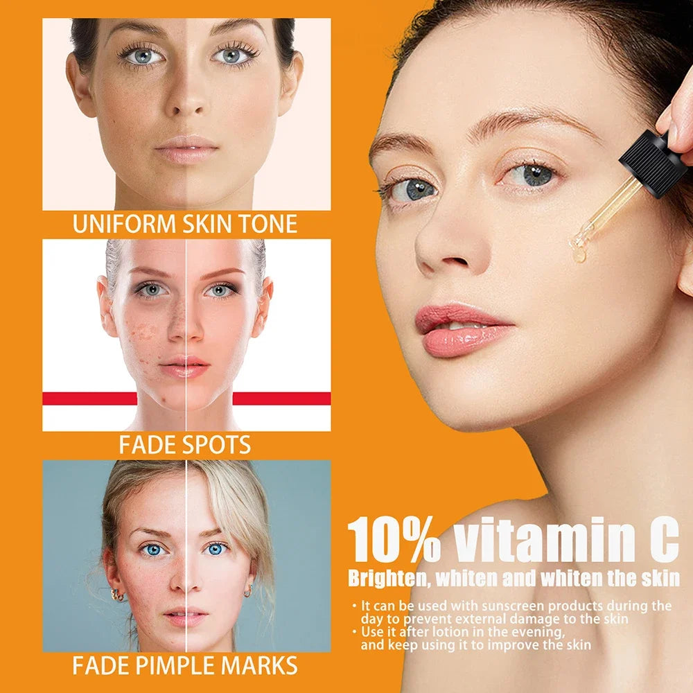 Vitamin C Serum To Skin Serum Hydrating Resurfacing Nourishing Serum Beauty Care Cosmetics