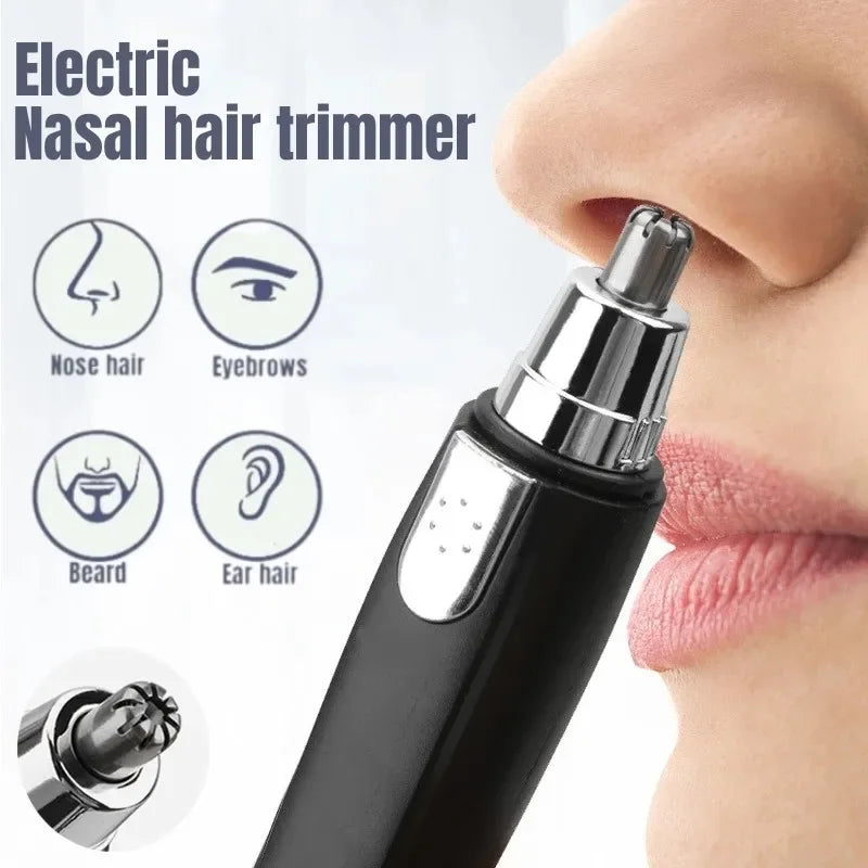Electric Nose Hair Trimmer Implement Shaver Clipper Men Women Ear Neck Eyebrow Trimmer Shaver Man Clean Trimer Razor