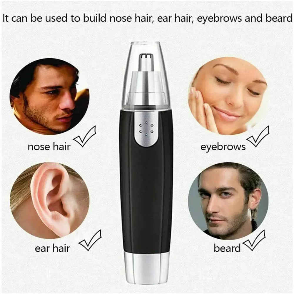 Electric Nose Hair Trimmer Implement Shaver Clipper Men Women Ear Neck Eyebrow Trimmer Shaver Man Clean Trimer Razor