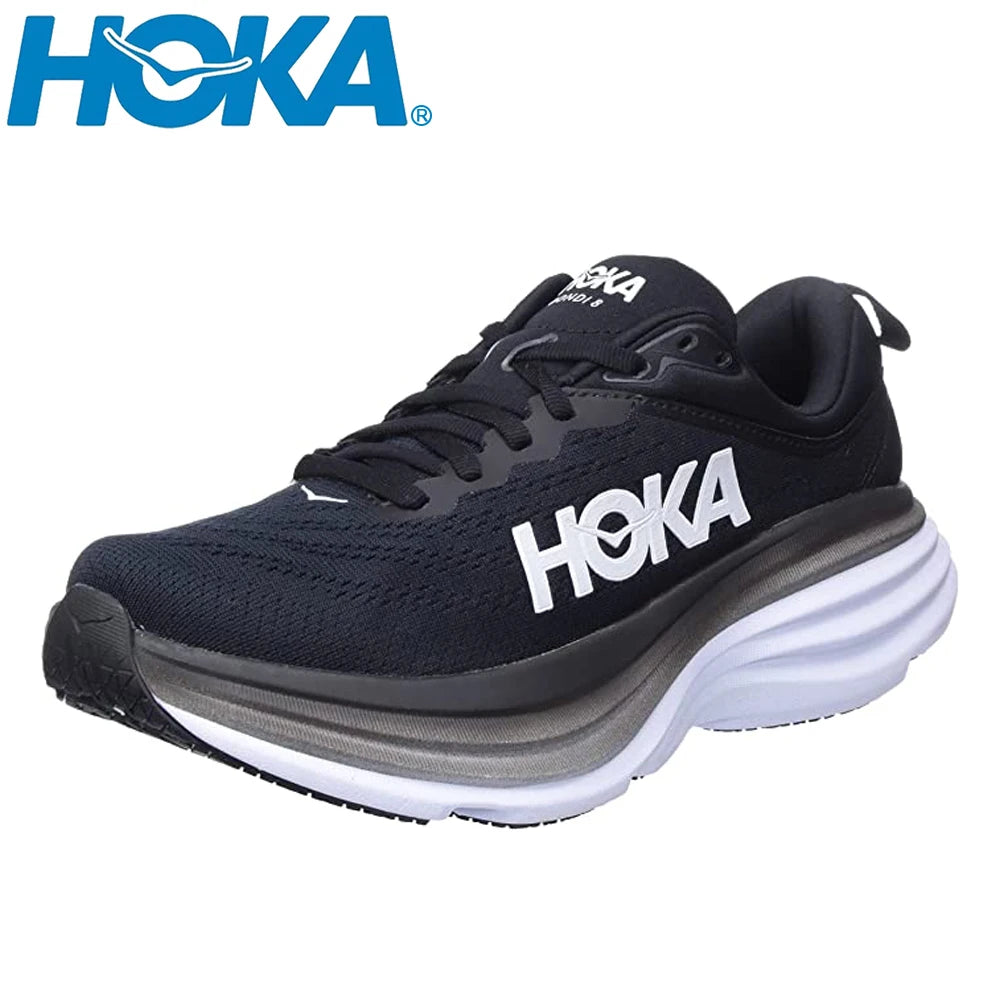 Original HOKA Bondi 8 Sport Running Shoes Breathable Anti Slip Cushioning Road Runs Shoes Men Sport Shoes Outdoor Sneaker Women