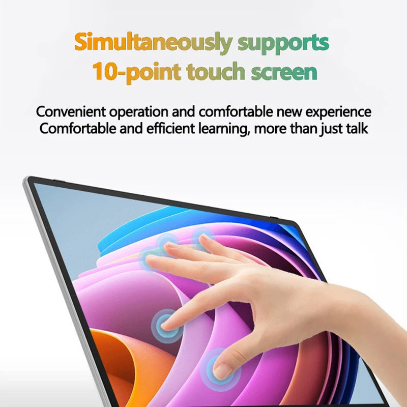 Laptop 13.3 Inch Intel Celeron N4000 360° flips HD Camera Touchscreens 6GB RAM 2TB SSD 4000 mAH 2.6 GHz Lightweight DDR4 Tablet