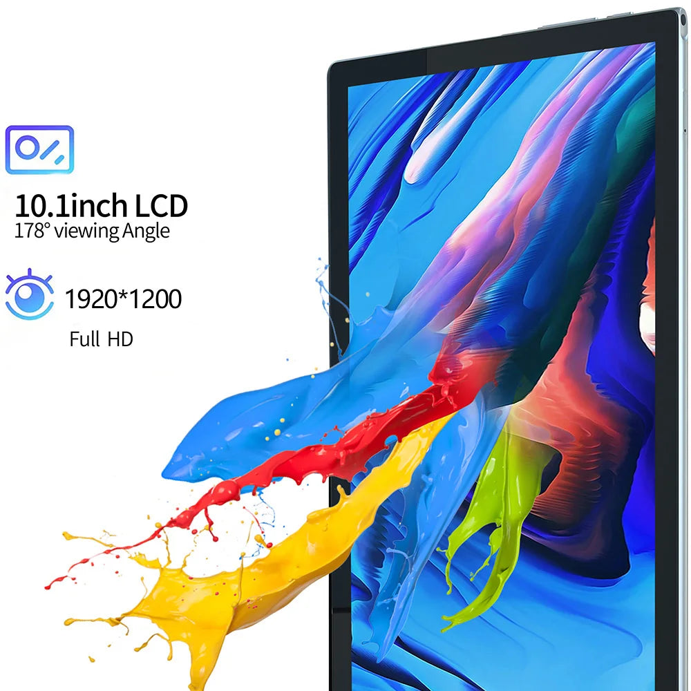 New 10.1 Inch Android Tablet Pc Octa Core 4G LTE Network Google Play 8GB RAM 128GB ROM Dual SIM Tablets
