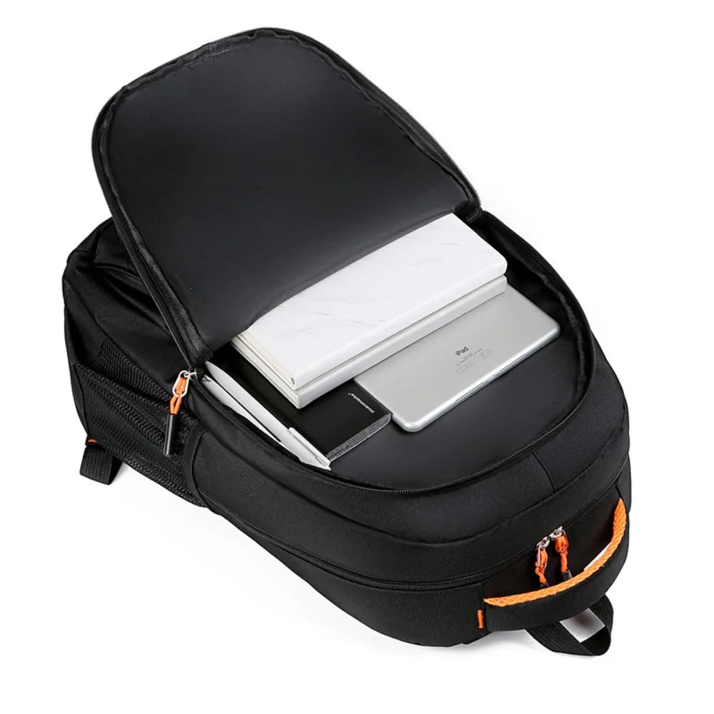 Men's Backpacks Oxford Waterproof Rucksack Business Computer Bag Casual Travel Backpack Senior High School Student Schoolbag