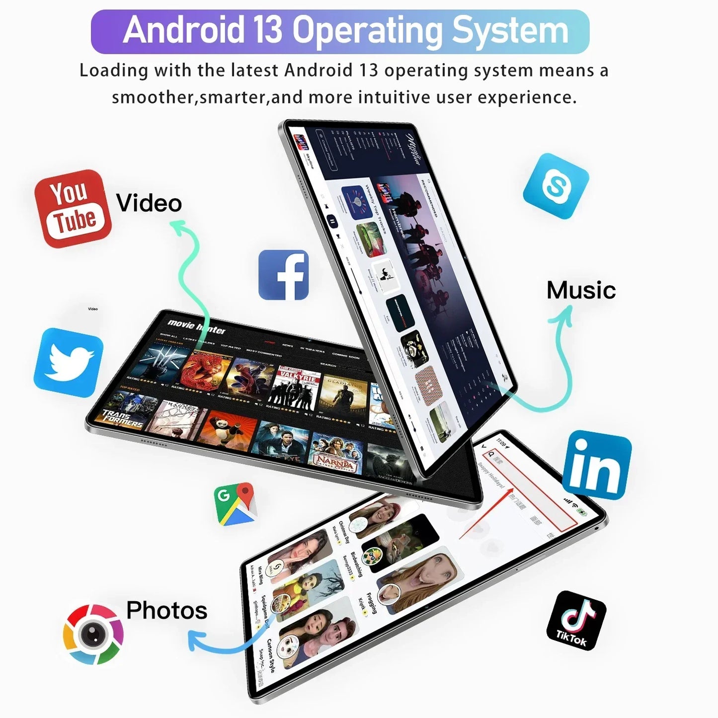 2024 NEW Original Pad 8 ultra Tablet Android 13 16GB 1T 11 Inch 10000mAh 5G Dual SIM Phone Call GPS Bluetooth WiFi WPS Tablet