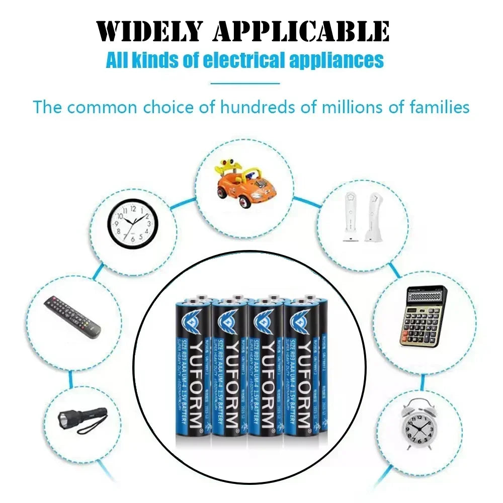2023NEW 1.5V AAA Disposable Alkaline Dry Battery for Led Light Toy Mp3 Camera Flash Razor CD Player Wireless Mouse Keyboard 8800 mAh Capacity