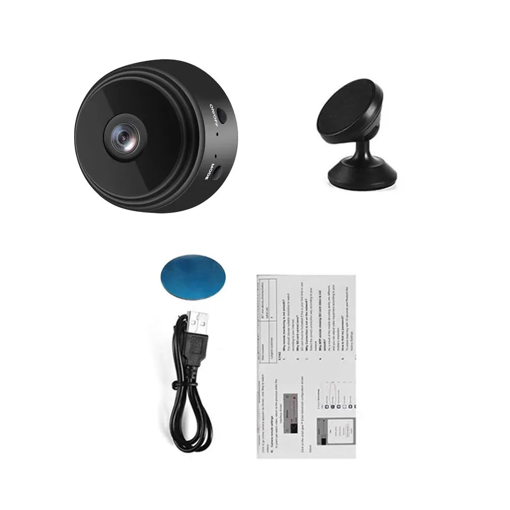 2024 New A9 Mini Camera HD Smart Home Security IP WiFi Camera Night Micro Camera Voice Video Recorder Wireless Mini Camcorders
