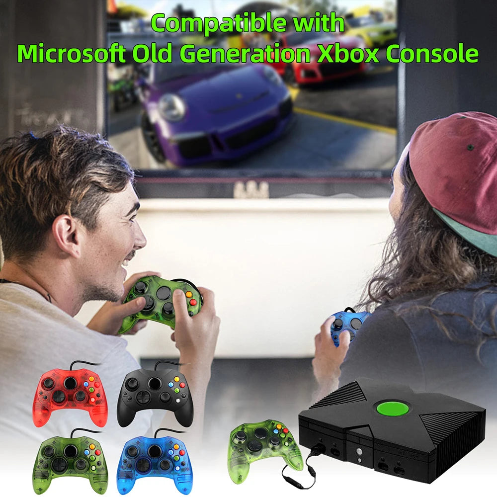 OSTENT Wired Game Controller for Xbox Old Generation Wired Gamepad Gaming Joystick Joypad for Microsoft Xbox