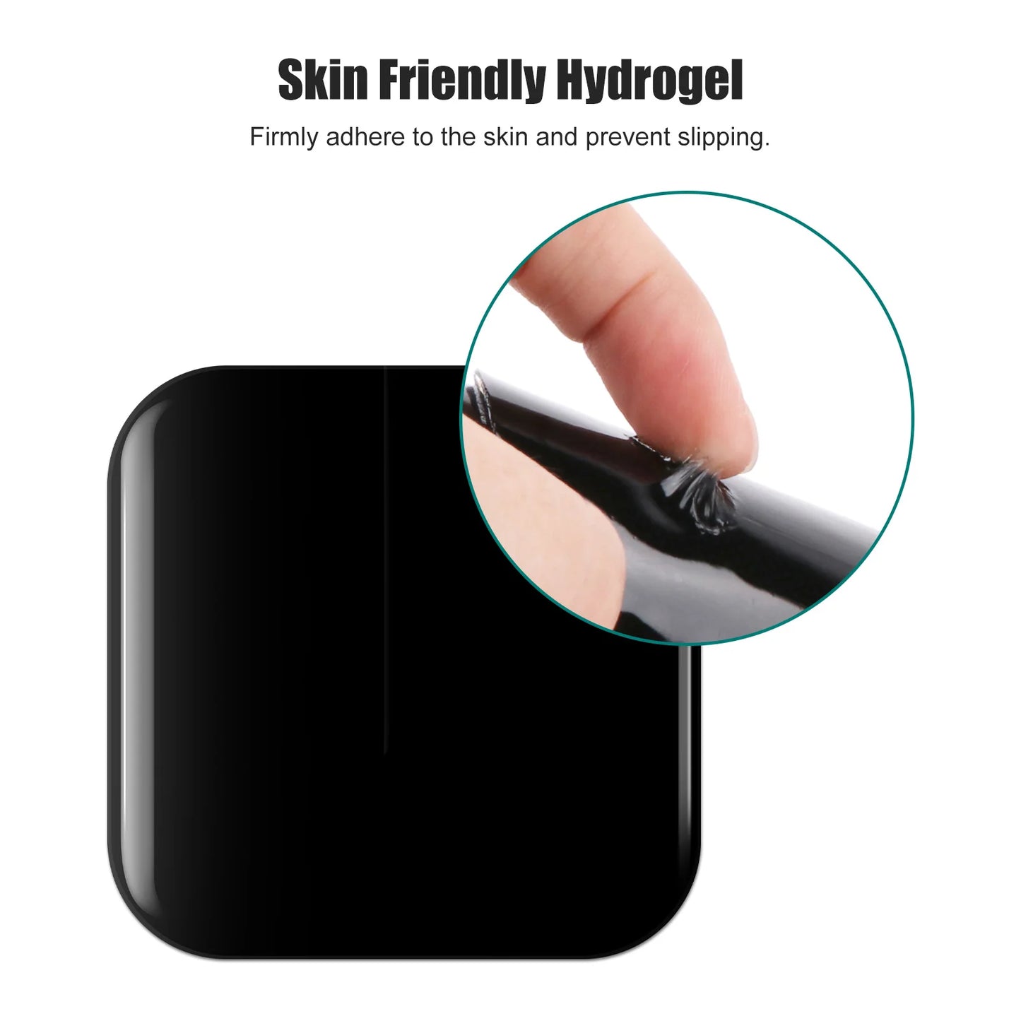 Non Woven Self-adhesive Reusable Replacement Tens Electrodes Pad for EMS Eletric Muscle Stimulator Low Frequency Massager Patch