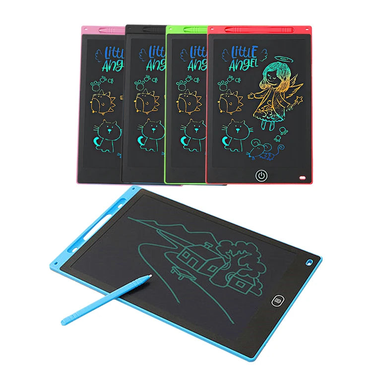 6.5/8.5/10/12 inch Lcd Writing Tablet Drawing Board Graffiti Sketchpad Magic Erasable Handwriting Pad Toys for Kids Boys Gifts