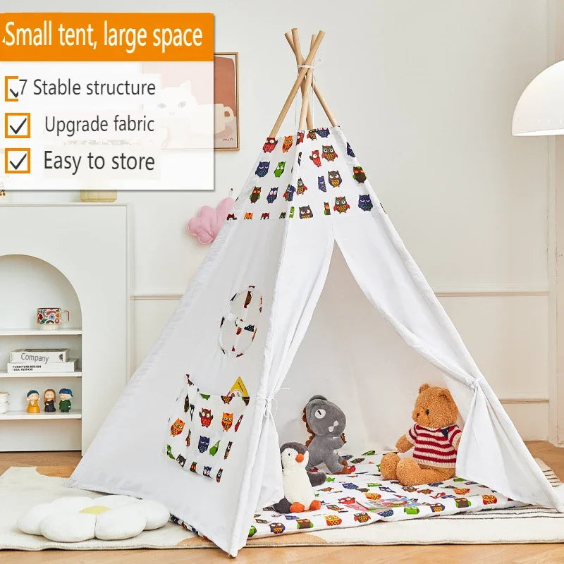 1.35 Tent for Kid Play House Wigwam for Children Portable Children Tipi Tents Teepee Tipi Infantil Kid Tent Girl Play Room Tent