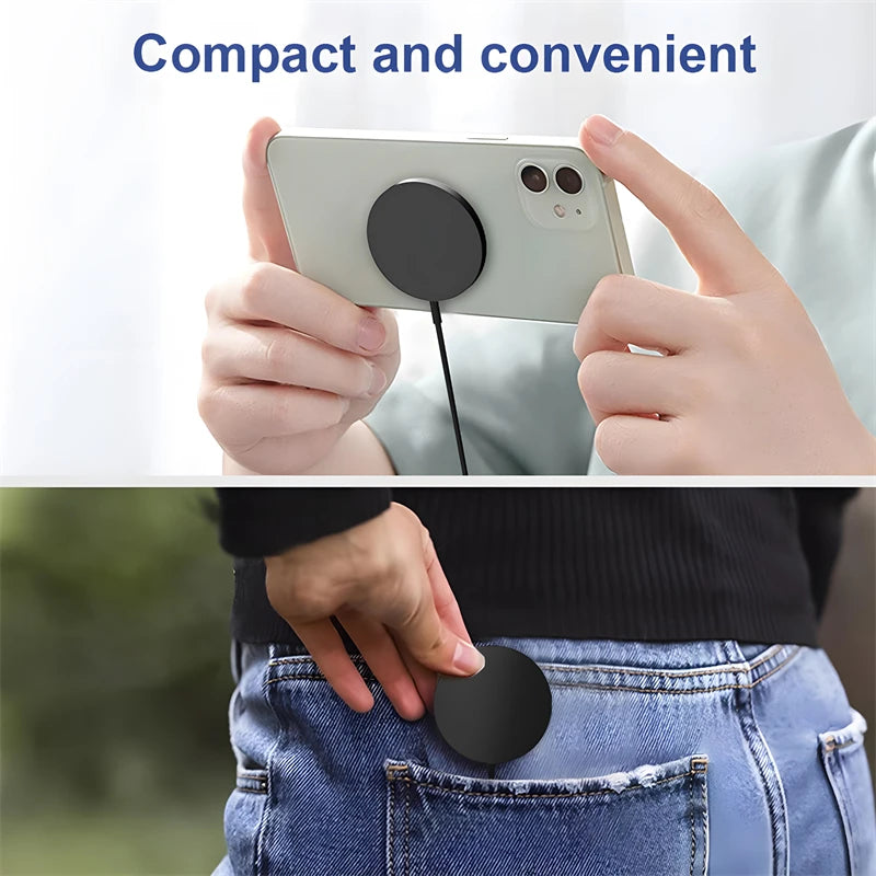 30W PD Magnetic Wireless Charging For iPhone 15 14 13 12 Pro Max USB Type-C Charger For Samsung S24 S23 Ultra Xiaomi Fast Charge