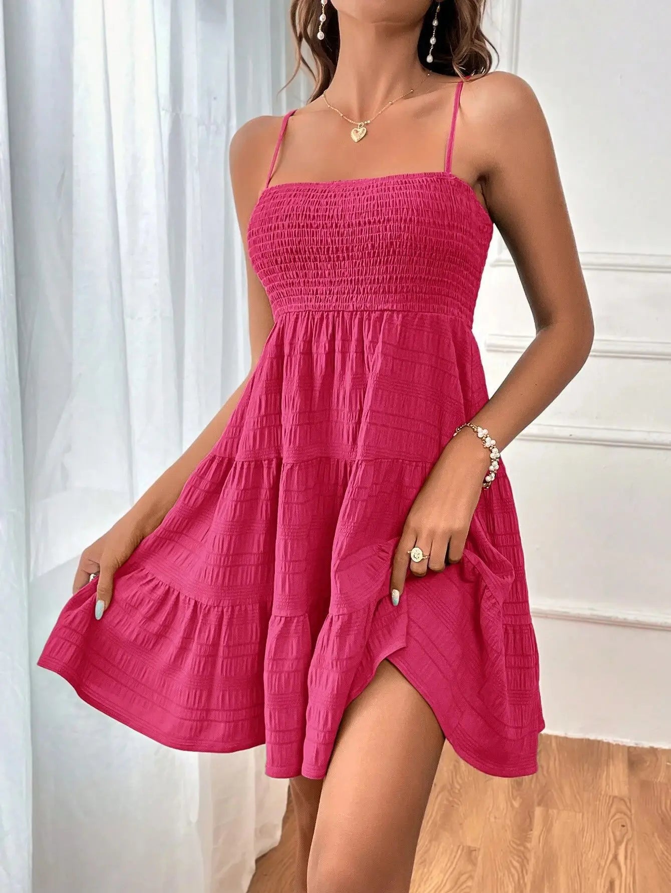Summer Befree Beach Long Vintage Casual Ruffles Elegant Maxi Strap Camis Silky 5XL Dress Vestidos Party Sexy Women