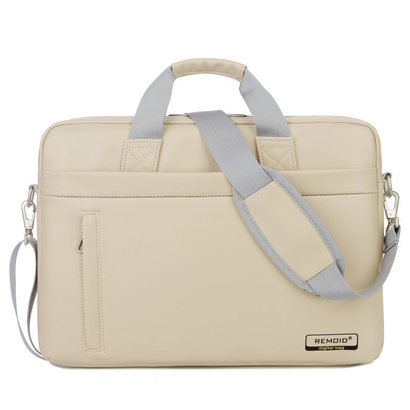 PU Leather Portable Multifunctional Laptop Liner Bag