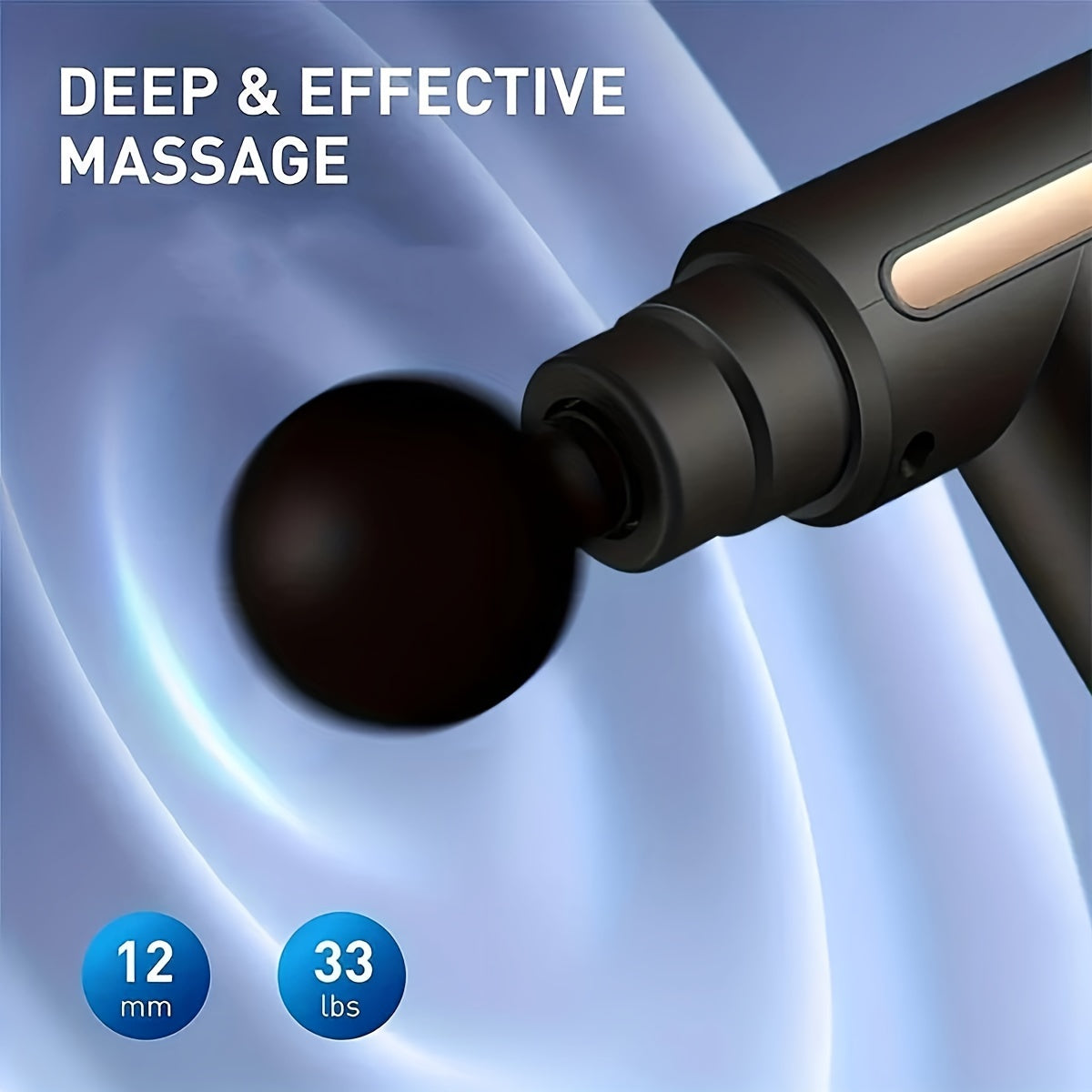 Massage Gun, Deep Tissue Muscle Handheld Percussion Massager, Suitable For Body, Back And Neck Relaxation, Compact And Elegant Design For Women, Holiday Gift