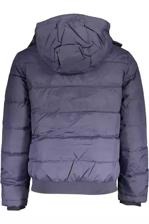 La Martina Blue Polyamide Jacket
